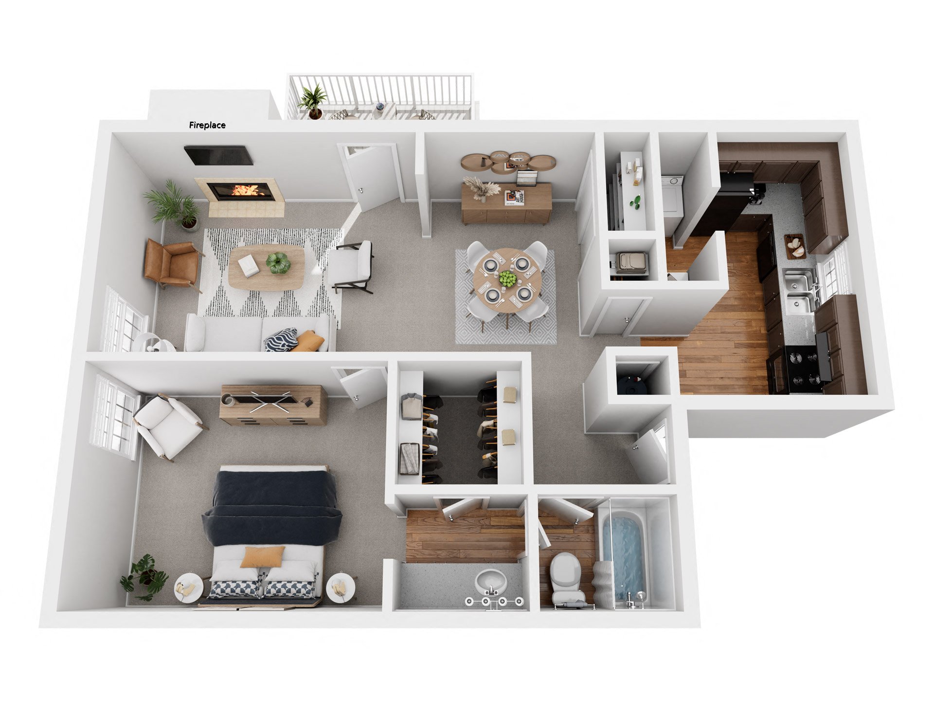 A1 floor plan